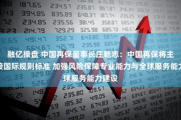 融亿操盘 中国再保董事长庄乾志:中国再保将主动对接国际规则标准 加强风险保障专业能力与全球服务能力建设