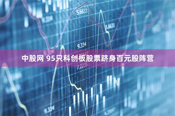 中股网 95只科创板股票跻身百元股阵营