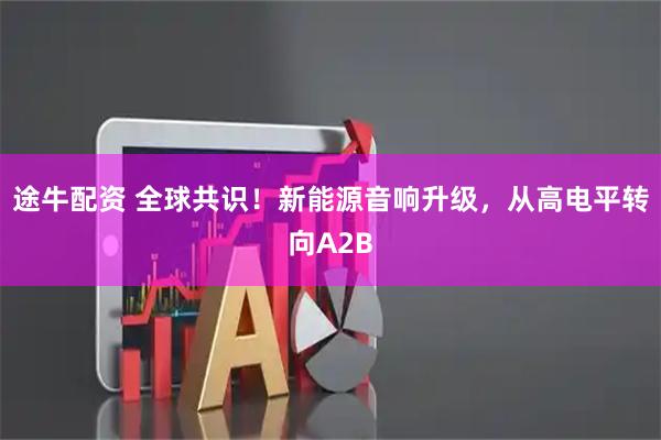 途牛配资 全球共识！新能源音响升级，从高电平转向A2B